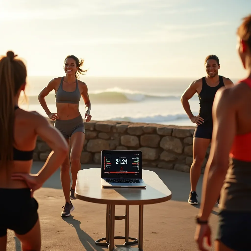 Modern green background